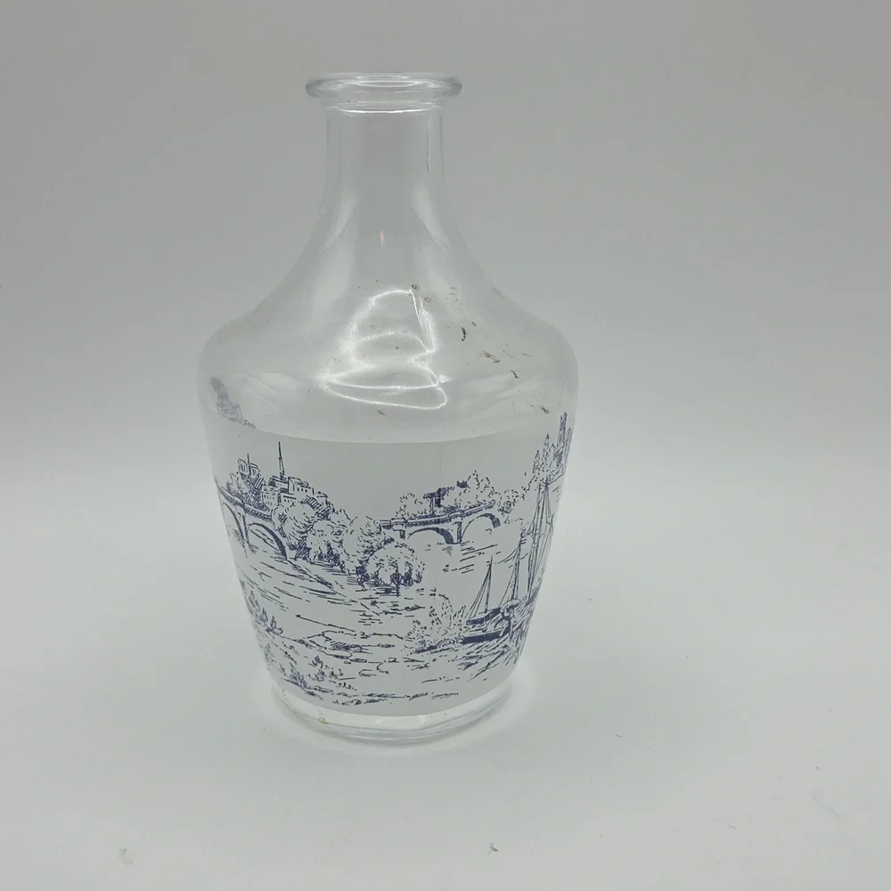 Verrerie Cristallerie D' Arques French decanter 1960's Vintage